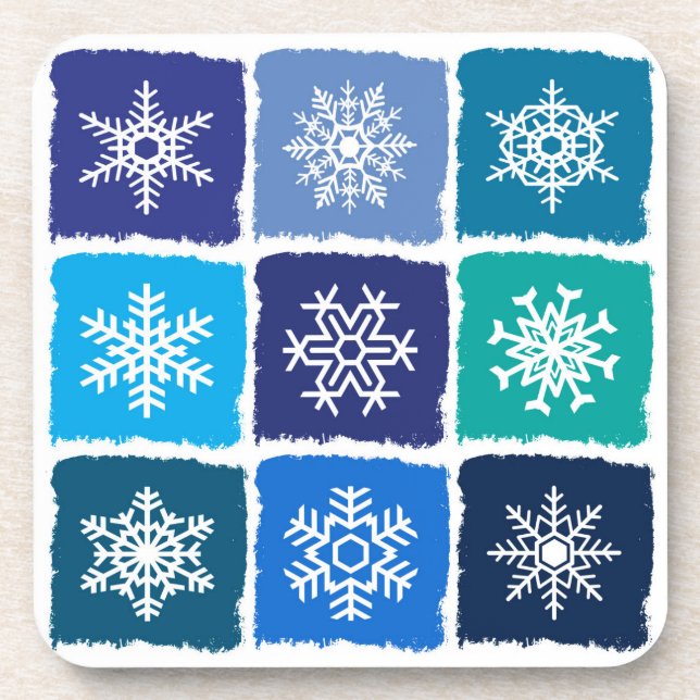 Snowflakes Coaster (Front)