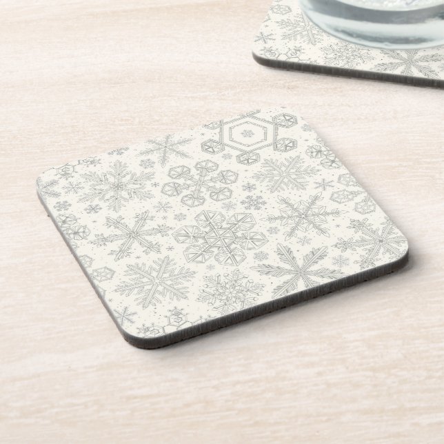 Snowflakes Coaster (Left Side)