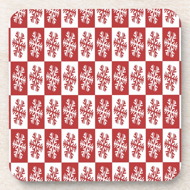 snowflakes coaster (Front)