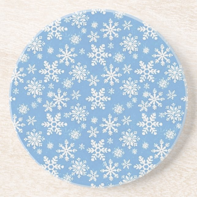 Snowflakes Coaster (Front)