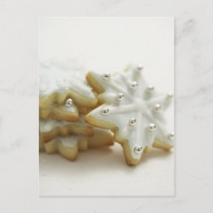 Snowflakes Cookies Postcard