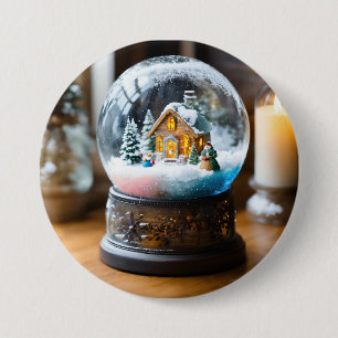 SnowFlakes Cool Button_ Always Style Our Like Me 7.5 Cm Round Badge