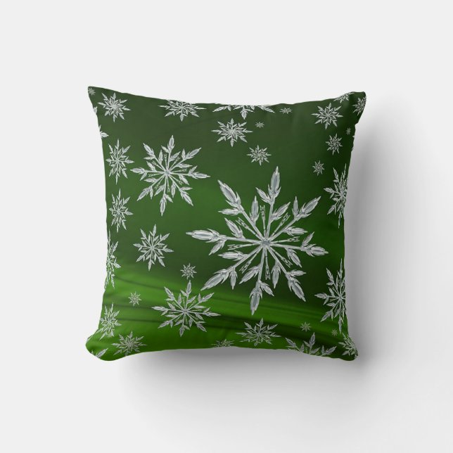 Snowflakes Cushion (Front)