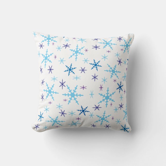 Snowflakes Cushion (Front)