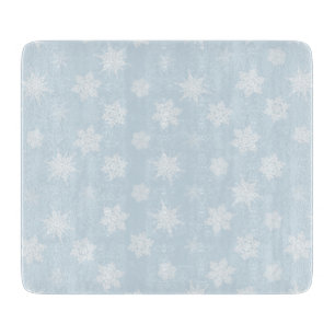 Snowflakes Cutting Board