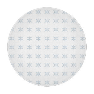 Snowflakes Cutting Board
