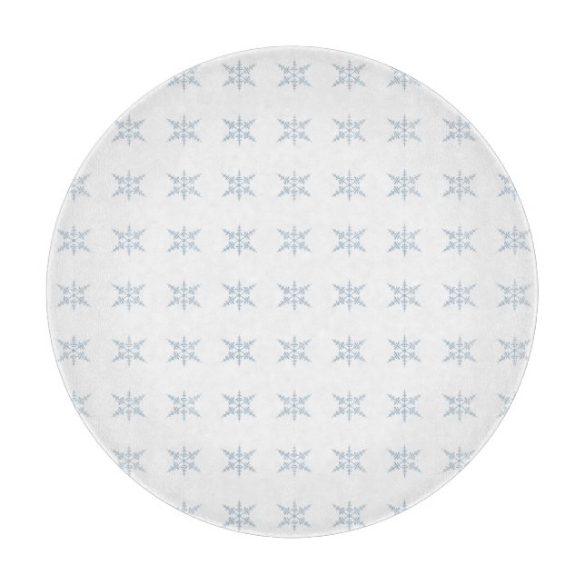 Snowflakes Cutting Board (Front)