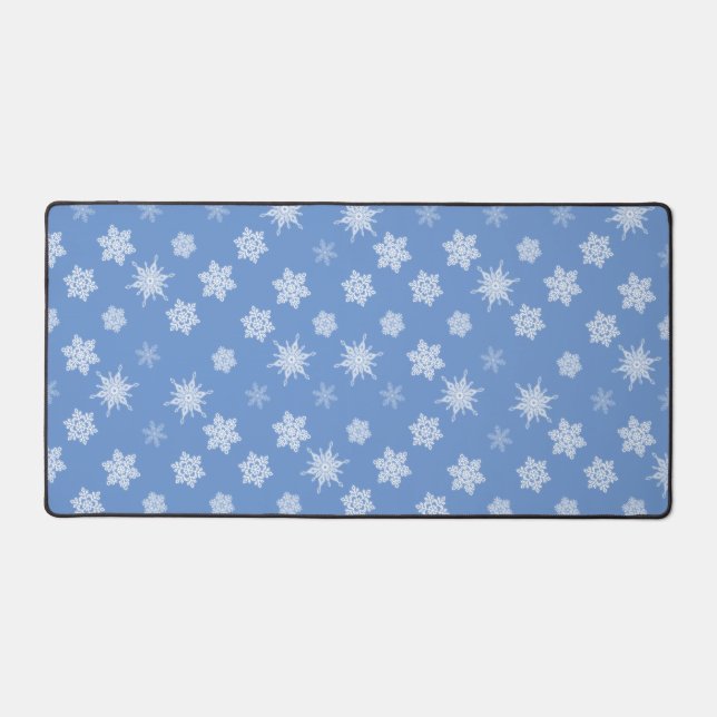 Snowflakes Desk Mat (Front)