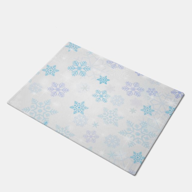 Snowflakes Doormat (Angled)