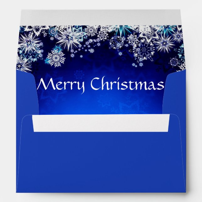 Snowflakes Envelopes (Back (Bottom))