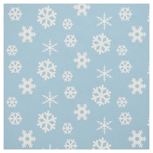 Snowflakes Fabric (Swatch)