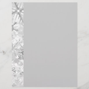 snowflakes grey greys winter digital realism layer