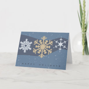Snowflakes Holiday Card