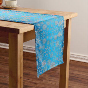 Snowflakes Holiday Table Runner