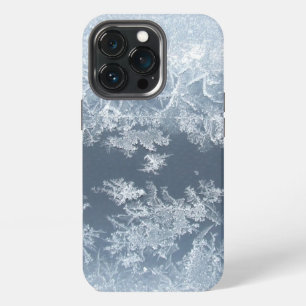 Snowflakes in Glass Window iPhone 13 Pro Case