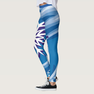 Snowflakes in the Wind - Leggings