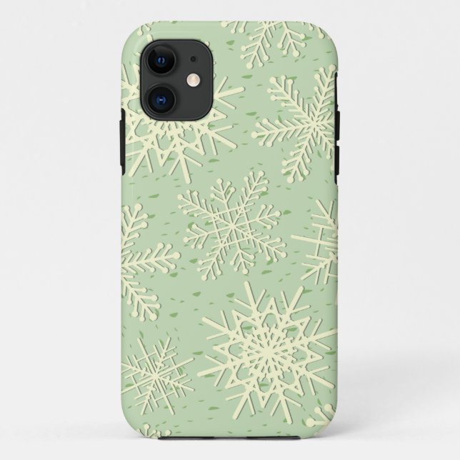 Snowflakes, iPhone 5 case (Back)