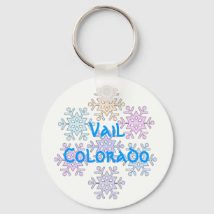 Snowflakes Keychain