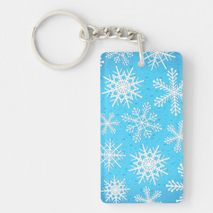 Snowflakes, keychain