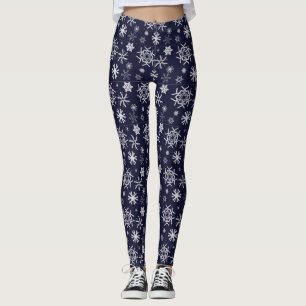 Snowflakes Leggings