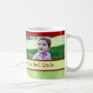 Snowflakes Merry Christmas Uncle Mug