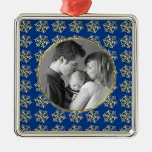 Snowflakes Metal Tree Decoration