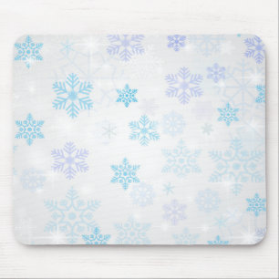 Snowflakes Mouse Pad