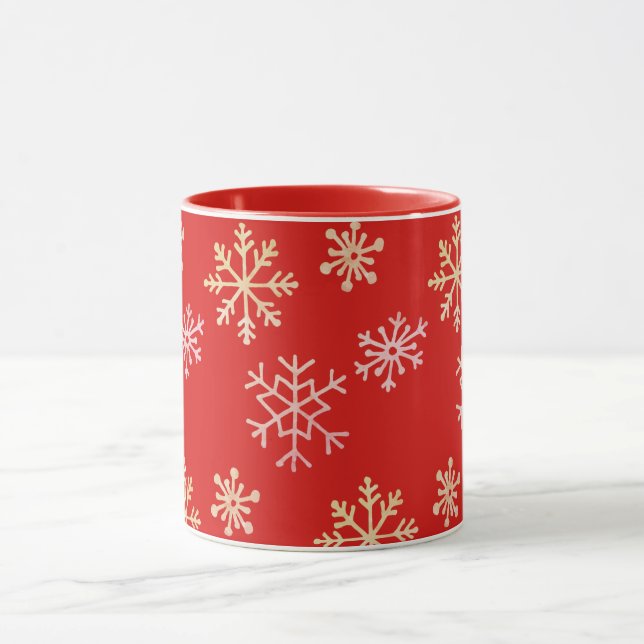 Snowflakes Mug (Center)