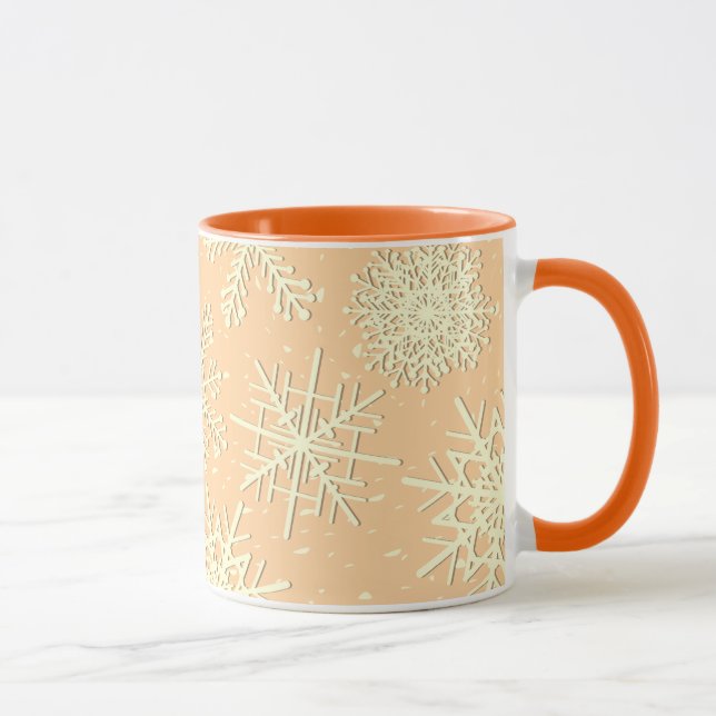 Snowflakes, mug (Right)