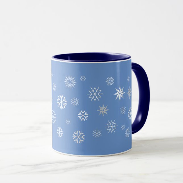 Snowflakes Mug (Front Right)