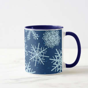 Snowflakes, mug