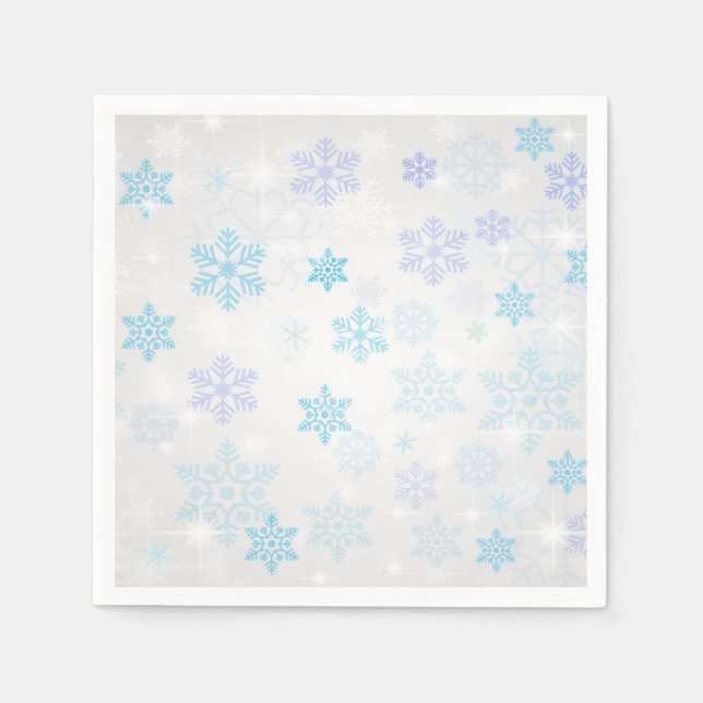 Snowflakes Napkin (Front)