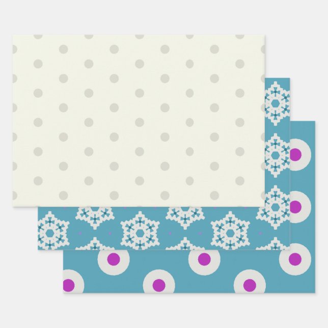 Snowflakes Paper pack 1 (Set)