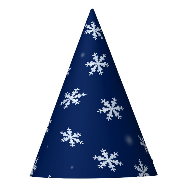 Snowflakes Party Hat (Front)