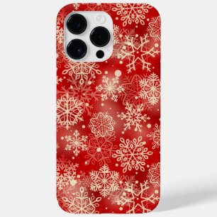Snowflakes pattern Case-Mate iPhone 14 pro max case