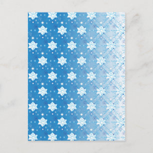 Snowflakes pattern I Postcard