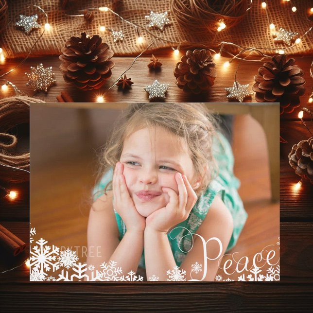 Snowflakes Peace Photo Christmas Holiday (Creator Uploaded)