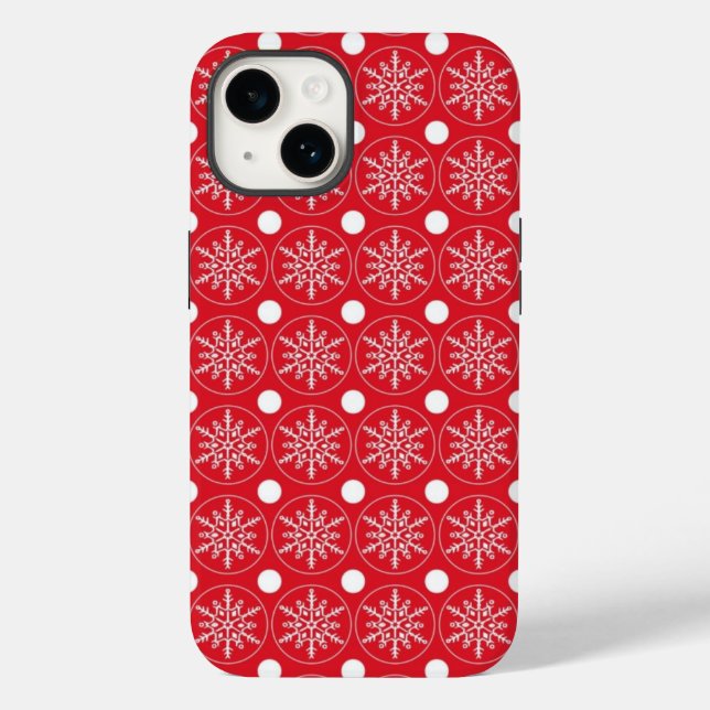 Snowflakes Phone Case (Back)