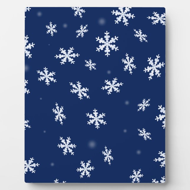 Snowflakes Plaque (Front)