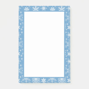 Snowflakes Post-it Notes