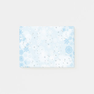 Snowflakes Post-it Notes