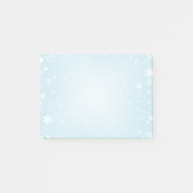 Snowflakes Post-it Notes (Front)