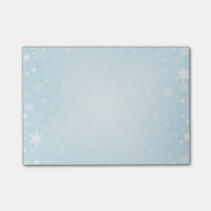 Snowflakes Post-it Notes