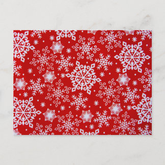 Snowflakes Postcard
