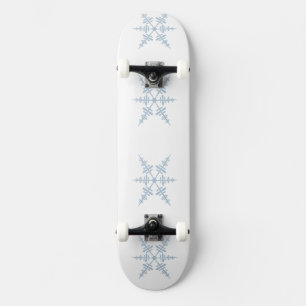 Snowflakes Skateboard