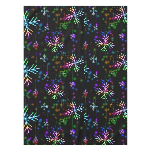 snowflakes tablecloth (Front)