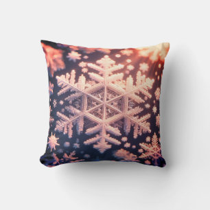 Snowflakes / Thick Crystals / Rays / Sangria Cushion