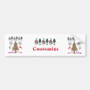 Snowflakes Thunder_Cove Bumper Sticker