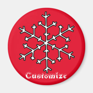 Snowflakes Thunder_Cove Magnet