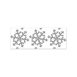 Snowflakes Thunder_Cove Rubber Stamp